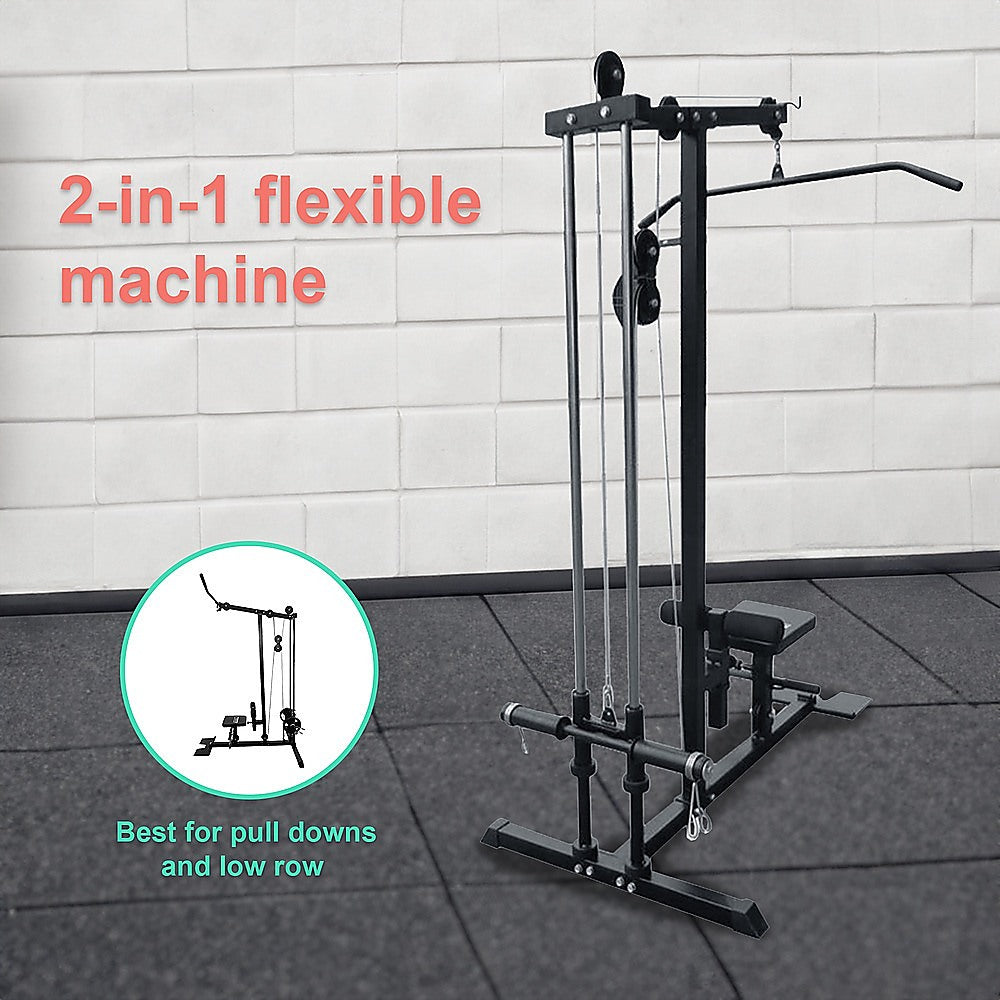 Lat PullDown Low Row Fitness Machine