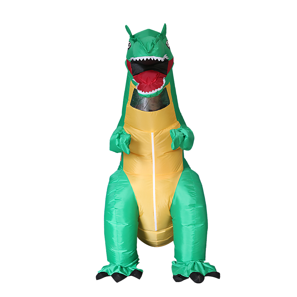 Dinosaur T-Rex Fancy Dress Fan Inflatable Costume Tyrannosaurus Suit