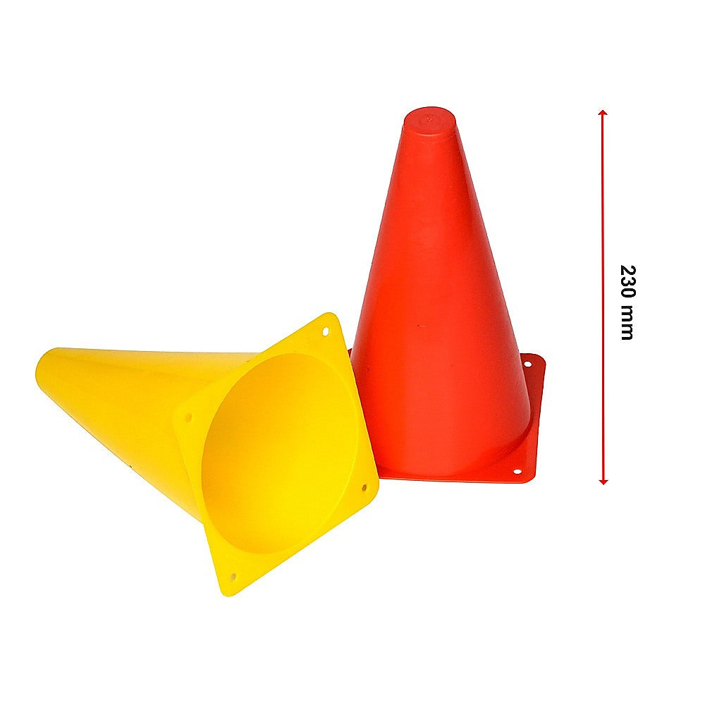 230mm Training Cones Set Witches Hat Football Soccer Rugby Traffic