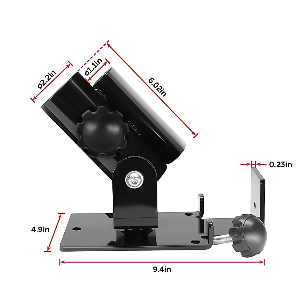 T Bar Row Landmine Platform 360-degree Swivel Fits 1", 2" Olympic Bars