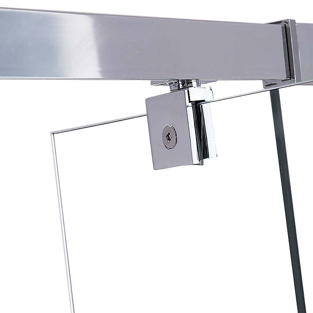 Semi Frameless Shower Screen (82~90)x 195cm & (77~80)x 195cm Side AS/NZS Glass