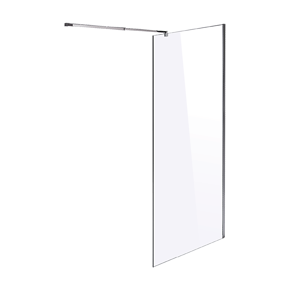 1000 x 2000mm Frameless 10mm Safety Glass Shower Screen