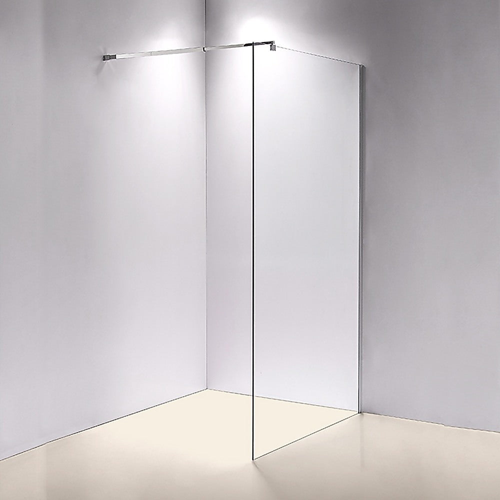 1000 x 2000mm Frameless 10mm Safety Glass Shower Screen