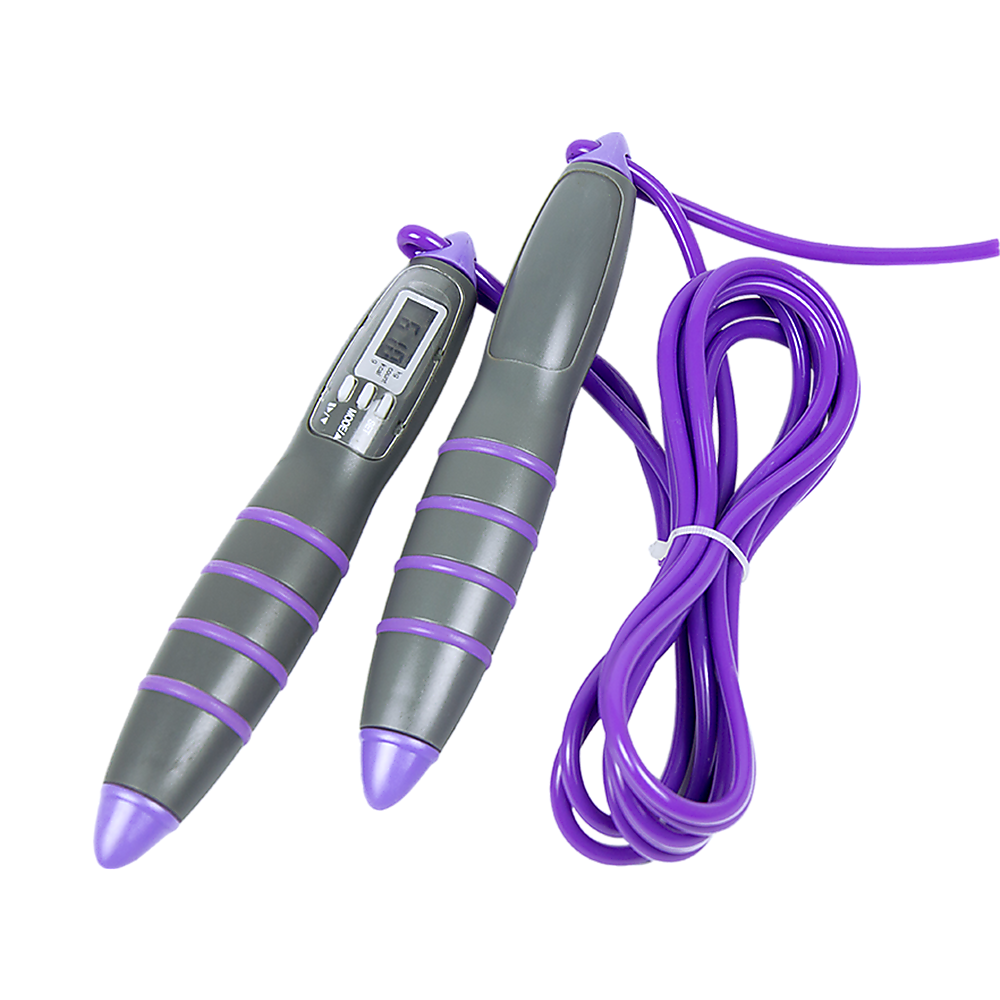 Digital LCD Skipping Jumping Rope - Purple