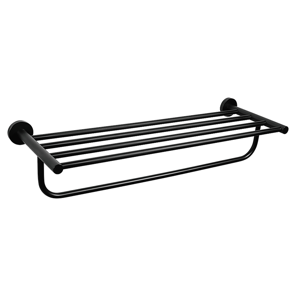 Classic Towel Bar Rail Bathroom Matte Black Finish