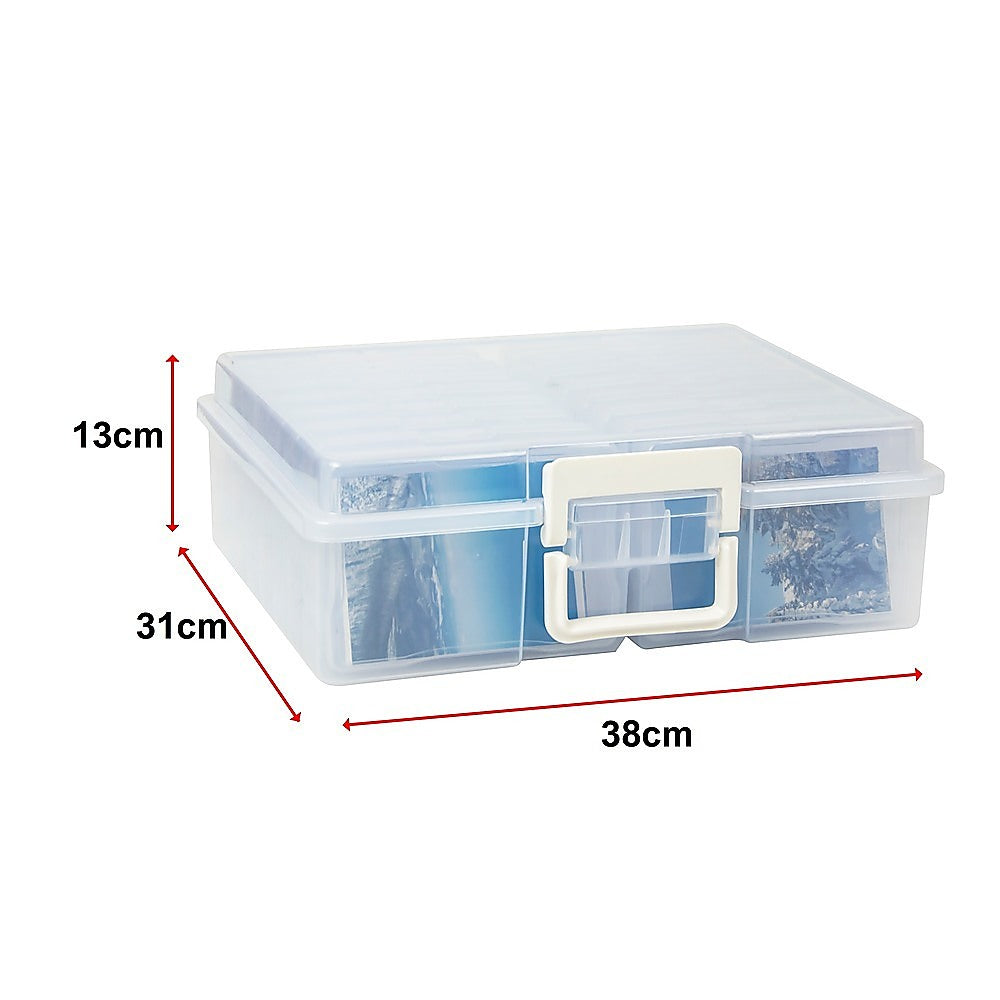 Jumbo Photo Storage Box 1600 4x6 Picture Album Organizer Container Craft Case