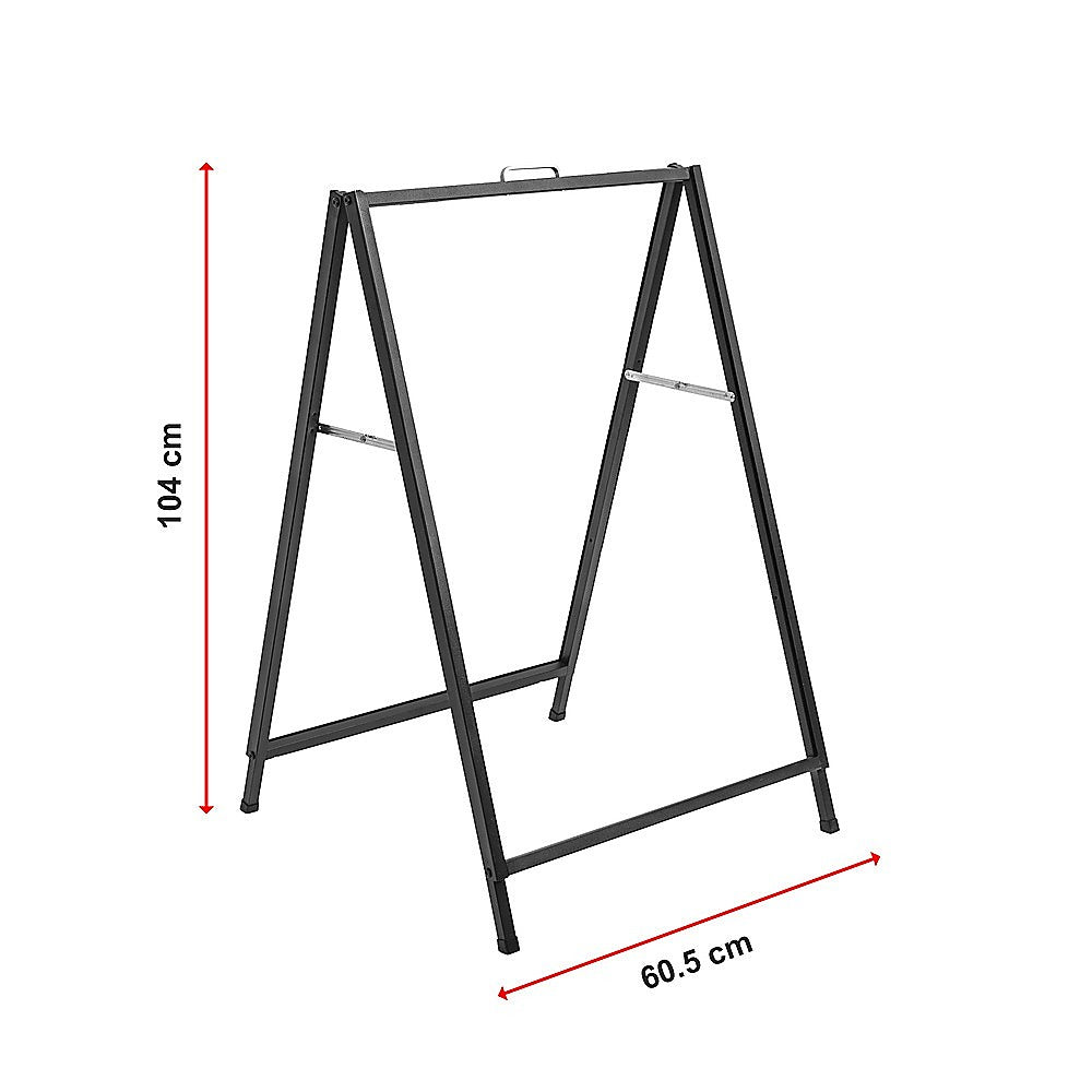 Frame Sign Sidewalk Sign Board 60x90cm For Advertising Poster Display