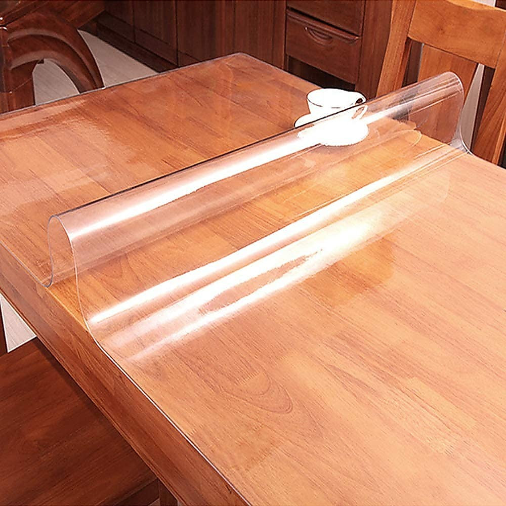 PVC Tablecloth Protector Table Cover Dining Table Cloth Plastic 2800x1170mm 2.0mm