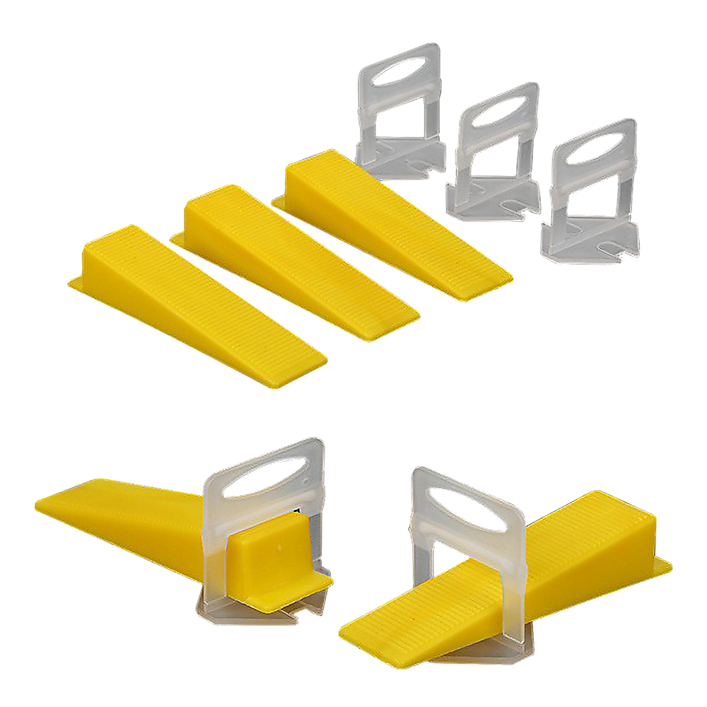 1000x Tile Leveling System Clips Levelling Spacer Tiling Tool Floor Wall 1.5