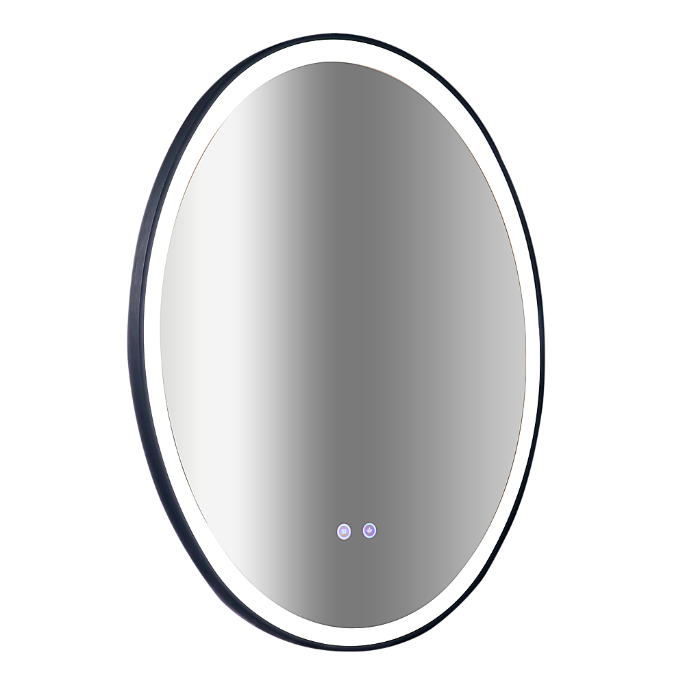 Round Mirror LED Anti-Fog Illuminated Bathroom Living Room