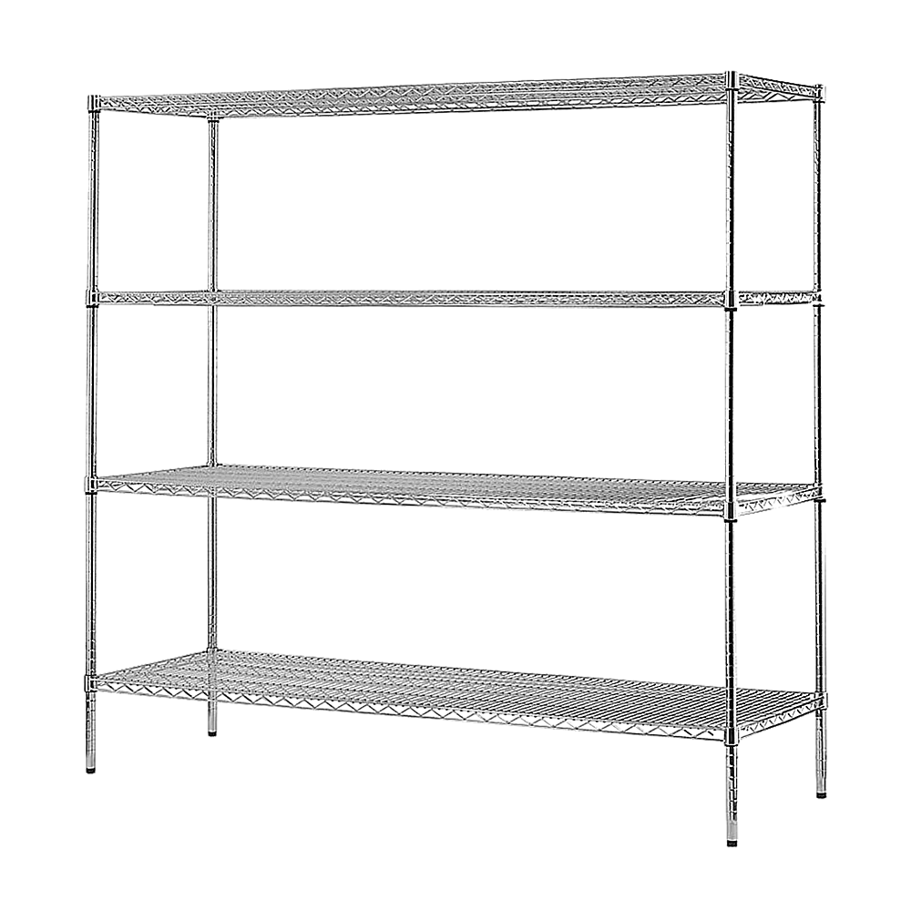 Modular Wire Storage Shelf 1500 x 600 x 1800mm Steel Shelving