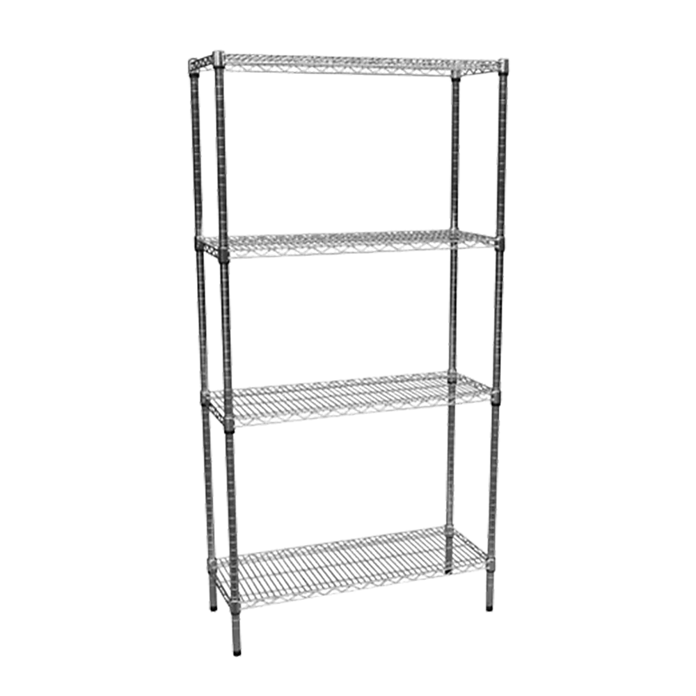 Modular Wire Storage Shelf 900 x 350 x 1800mm Steel Shelving