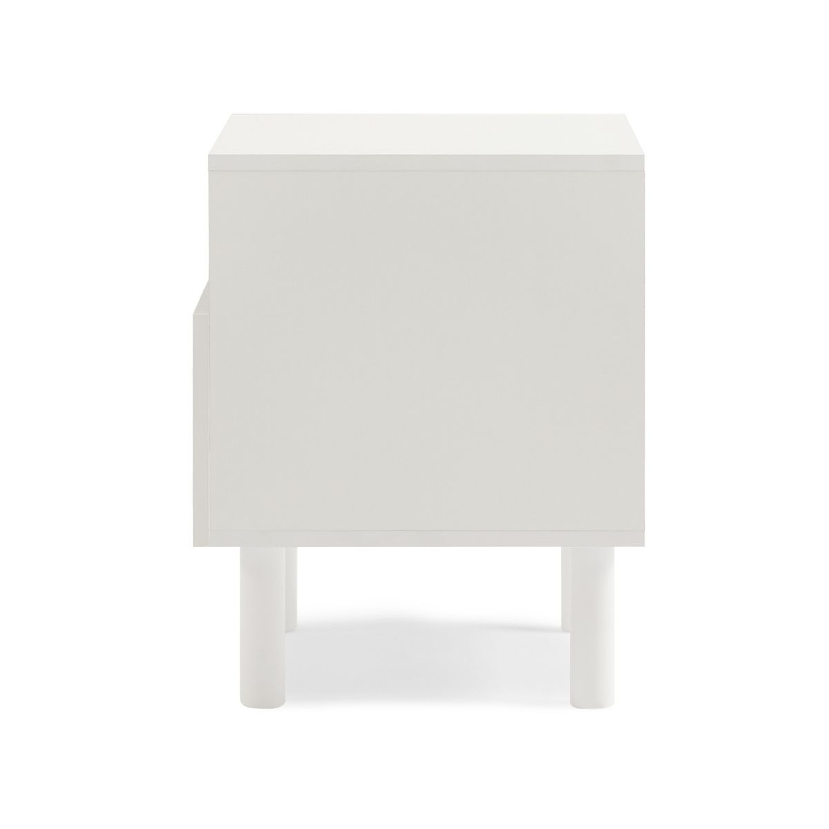 Kailua Rattan Bedside Table in White