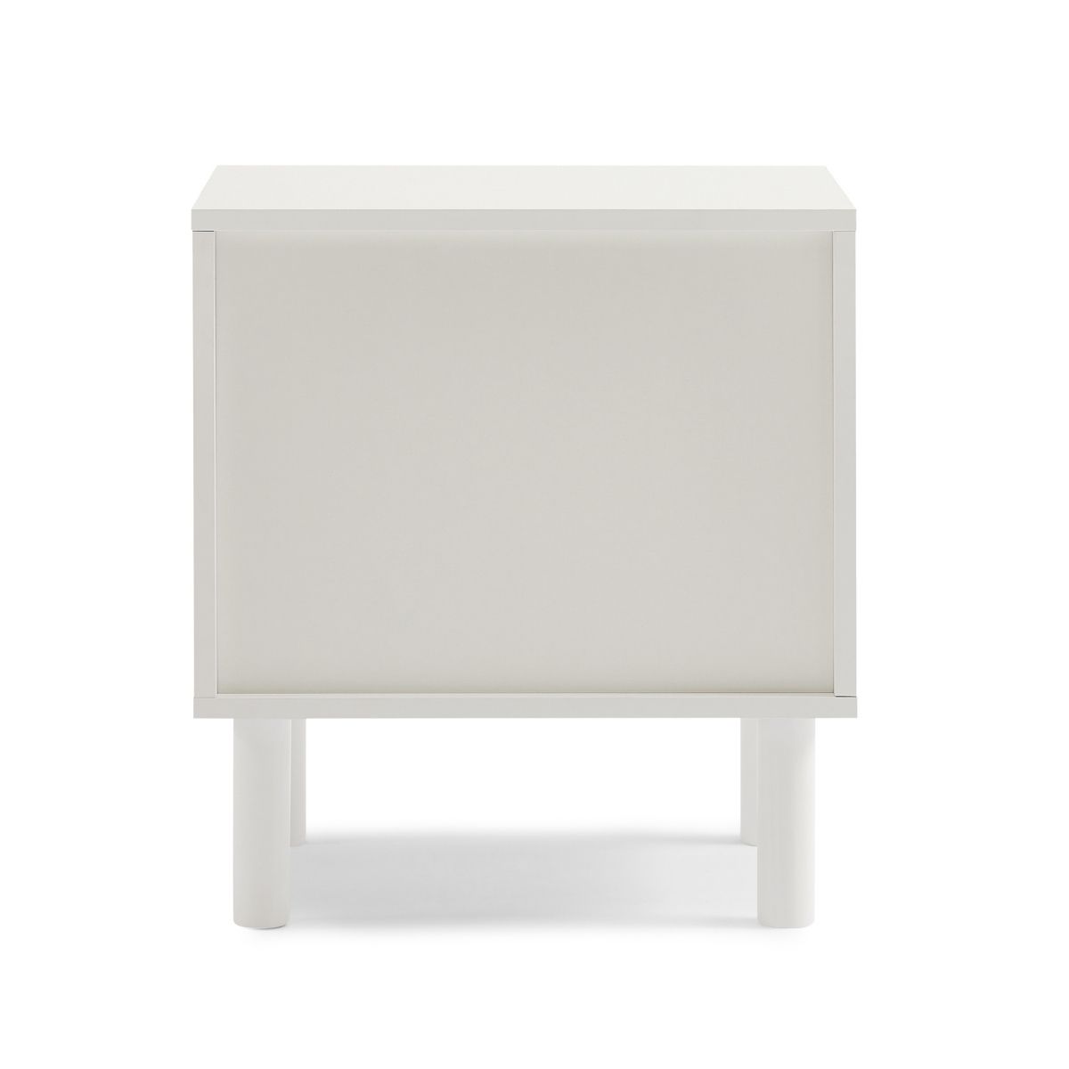 Kailua Rattan Bedside Table in White